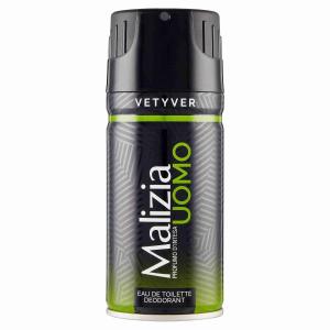 DEO UOMO VETYVER MALIZIA 150 ML