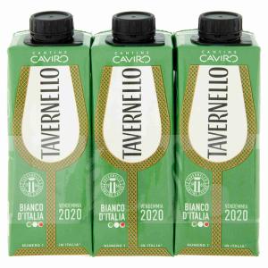 VINO BIANCO TRIS TAVERNELLO 25 CL x 3CL