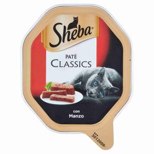 PATE'GATTO CLÁSICO MANZO SHEBA 85 GR