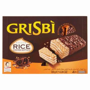 GRISBI'WAFER RIZ VICENZI 30 GR x 4