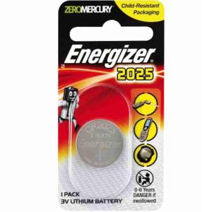 LITHIUM-ENERGIZER CR2025 3V