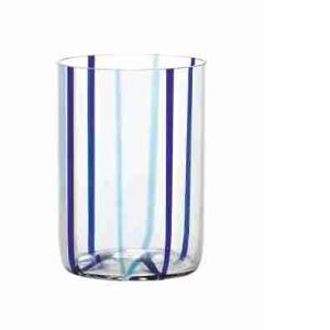 VERRE TIRACHE GOBELET AIGUE-MARINE/BLEU CL.35