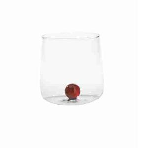 VASO BOLA AMBAR CRISTAL CL.50