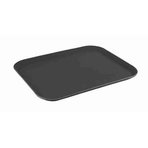 PLATEAU ANTIDÉRAPANT 56X40 FIBRE DE VERRE NOIR