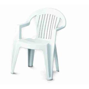 VIOLETT STUHL MD-GARDEN WEISS*