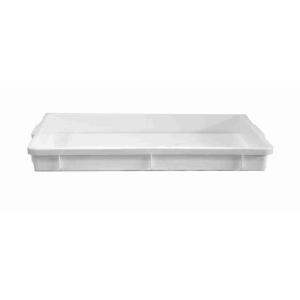 PIZZA TRAY CM 60X40XH10 WHITE