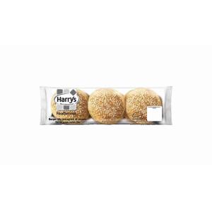 HARRYS VORGESCHNITTENER SESAM-BURGER 50 GR x 6