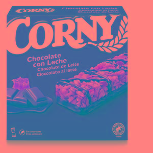 BARRETTA CORNY CIOCC/LATTE HERO 25 GR x 6