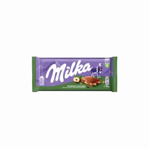 TAVOLETTA LATTE NOCCIOLE SPEZZATE MILKA 90 GR
