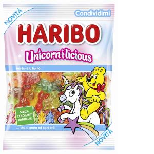 CARAMELLE UNICORN I LICIOUS HARIBO 160 GR