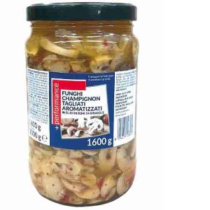 FUNGHI CHAMPIGNON TAGL.AROMAT. IN OLIO +PERFORMANC