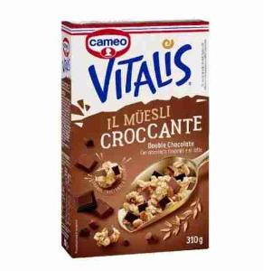 VITALIS MUESLI DOPPIO CIOCCOLATO CAMEO 1,125 KG