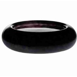 PIATTO CUSCINO BOLLE NERO CM26,5