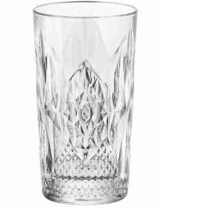 BICCHIERE LINEE VETRO CONF.6