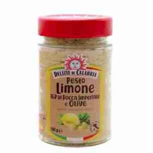 PESTO LIMONE R.IMP. E OLIVE D.DI CALABRIA 190 GR
