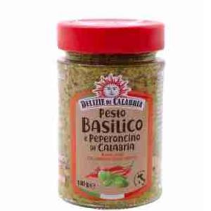 PESTO BASILICO E PEPERONCINO D.DI CALABRIA 190 GR