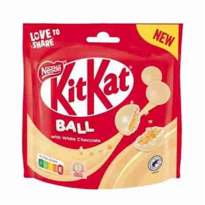KIT KAT BALLS WHITE NESTLE' 140 GR