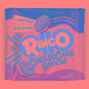 RINGO MONO CHEESCAKE LED PAVESI 27,5 GR