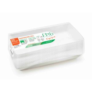 FINGER RECTANGLE 120ML POLPA 25 PZ