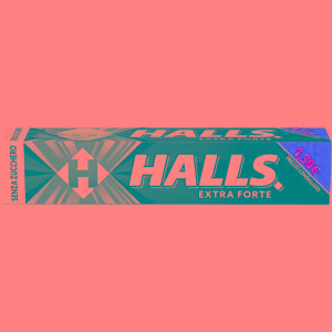 CARAMELLE EXRA STRONG S/Z HALLS 32 GR x 20PZ