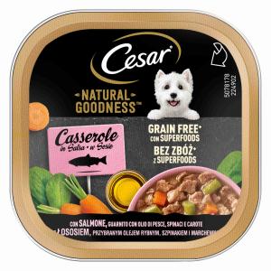 CIBO CANE NATURAL GOODNESS SAL/SPI/CAR CESAR 100 G