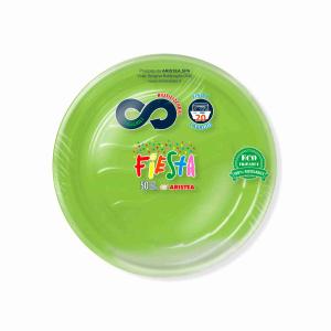 PIATTI DESSERT VERDE MELA RIUTILIZZABILI ARISTEA 3