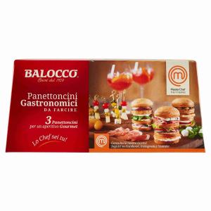 PANETTONE GASTRONOM. MASTERCHEF BALOCCO 80 GR x 3