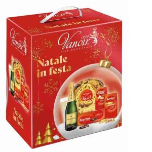 BOITE FÊTE DE NOËL PANETTONE LE CADEAU 5 PCS