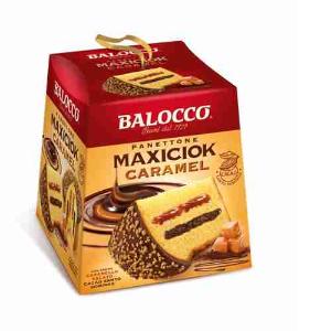 PANETTONE MAXICIOK CARAMEL BALOCCO 800 GR