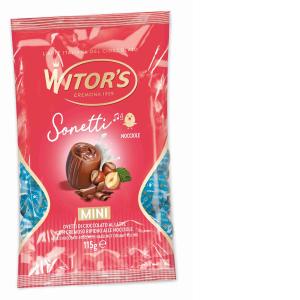 SONETTI MINI OVETTI LATTE-NOCCIOLA WITOR'S 115 GR