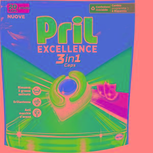 DETERGENTE LAVASTOVIGLIE EXCELLANCE 3IN1 PRIL x 2