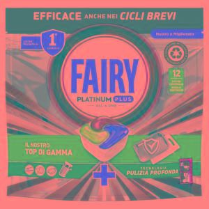 DETERGENTE LAVASTOVIGLIE PLATINUM BLUE FAIRY 12 PZ