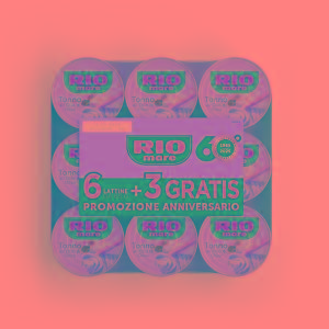 TONNO FILO D'OLIO 60GRX6+3 RIO MARE 60 GR x 9