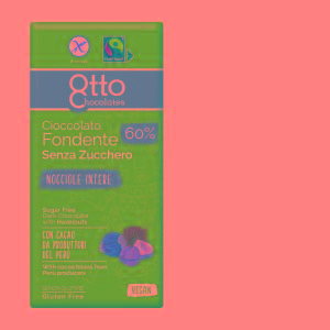 TAVOLETTA OTTO NOCC.S/Z FOND.60% CACAO ICAM 100 GR