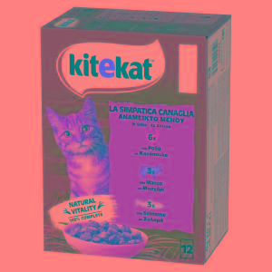 CIBO GATTO BUSTA MPK SIMP.CANAGLIA KITEKAT 85 GR x