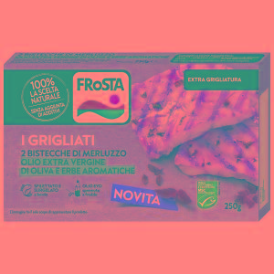 BISTECCA DI MERLUZZO GRIGLIATA ERBE FROSTA 250 GR