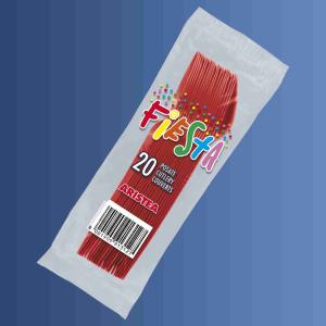 CUCCHIAI ROSSO ARISTEA x 20