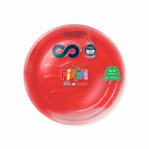 PIATTI DESSERT ROSSO RIUTILIZZABILI ARISTEA 30 PZ