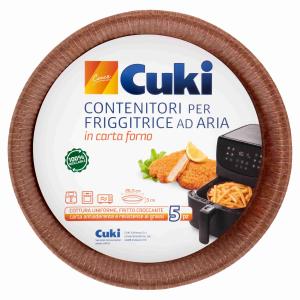 CARTA FORNO CONTENITORI FRIGGITRICE AD ARIA CUKI