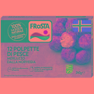 POLPETTE DI MERLUZZO FROSTA 240 GR