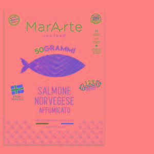 SALMONE AFFUMICATO MARARTE 50 GR