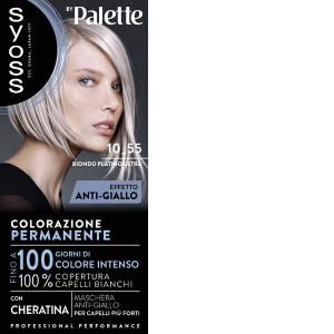 COLORAZIONE BIONDO PLATINO SYOSS