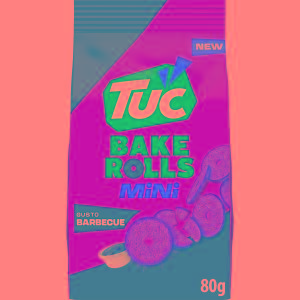 TUC BAKE ROLLS MINI BBQ SAIWA 80 GR