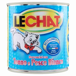 CIBO GATTO BOCCONCINI TONNO E PESCE B. LECHAT 720