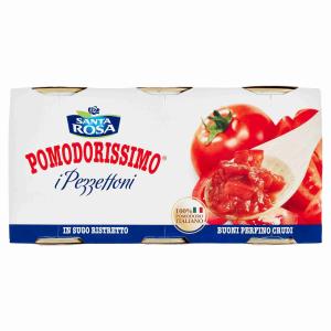 TOMATENPULPE PEZZETTONI SANTAROSA 400 GR x 3