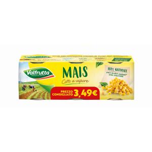 MAIS COTTO A VAPORE FLASH VALFRUTTA 326 GR x 3