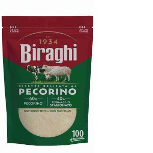 GRATED PECORINO CENTO BONTA' BIRAGHI 100 GR
