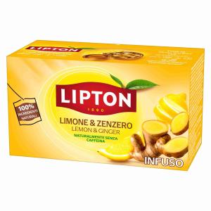 INFUSO LIMONE E ZENZERO 20 FILTRI LIPTON 34 GR