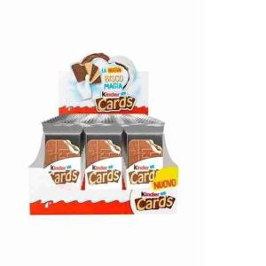 KINDER CARDS T2 SHOWBOX FERRERO 30 PZ