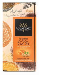 TAVOLETTA BAGUA FONDENTE 62% ARAN/ANAC VANINI 100